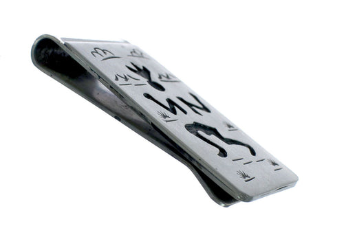Genuine Sterling Silver Native American Kokopelli Money Clip SN20358